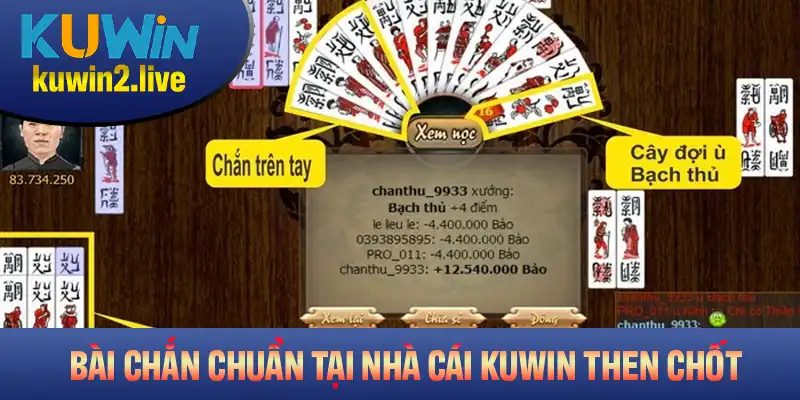 Khám phá bài Chắn chuẩn tại nhà cái Kuwin với thông tin then chốt